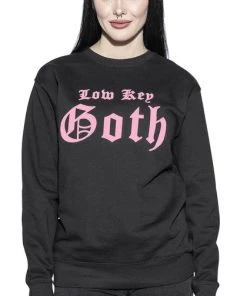 BLACKCRAFT All Low Key Goth | CREWNECK SWEATSHIRT -VERA’S EYECANDY Shop blackcraft low key goth crewneck sweatshirt 1 b0455b57 6c3d 4bff b742 a7026a49c145 700x700