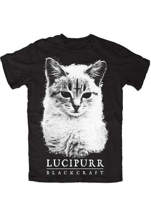 Lucipurr | T-SHIRT BLACKCRAFT Cats Lucipurr | T-SHIRT -VERA’S EYECANDY Shop blackcraft lucipurr t shirt