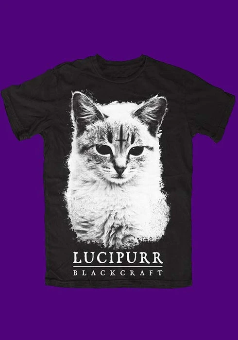 Lucipurr | T-SHIRT BLACKCRAFT Cats Lucipurr | T-SHIRT -VERA’S EYECANDY Shop blackcraft lucipurr t shirt