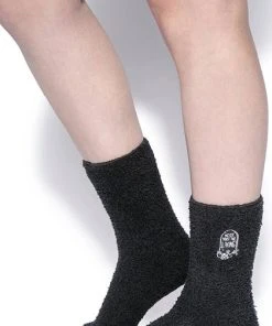 BLACKCRAFT Mens Clothing Never Trust The Living | FUZZY SOCKS