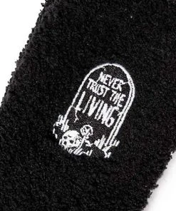 BLACKCRAFT Mens Clothing Never Trust The Living | FUZZY SOCKS -VERA’S EYECANDY Shop blackcraft never trust the living fuzzy socks 4 e14c1378 504b 4ce9 a3b3 387372f21e0e 700x700