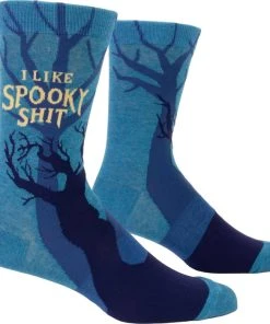 BLUE Q Mens Clothing I Like Spooky Shit | SOCKS
