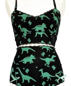 BONSAI KITTEN Dinosaurs Dinosaur [Green/Black] | TWINSET