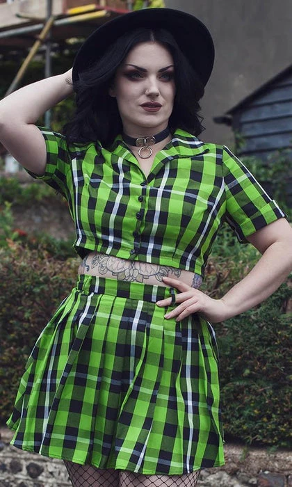 Ivy Frogs Breath | CHECK SHIRT COLLECTIF All Ivy Frogs Breath | CHECK SHIRT -VERA’S EYECANDY Shop collectif ivy frogs breath check shirt 3 9084a851 981e 4133 9f9f