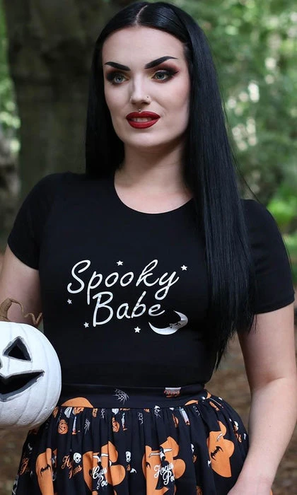 COLLECTIF Halloween Spooky Babe | T-SHIRT 5 COLLECTIF Halloween Spooky Babe | T-SHIRT - Image 3