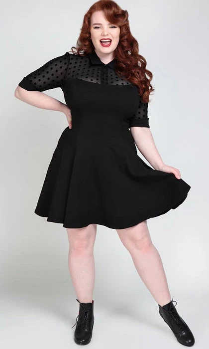 Wednesday | SKATER DRESS COLLECTIF Corporate + Office Wear Wednesday | SKATER DRESS -VERA’S EYECANDY Shop collectif wednesday skater dress