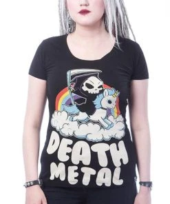 CUPCAKE CULT Rainbows & Pride Death Metal Clouds | T-SHIRT