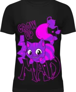 CUPCAKE CULT Alice In Wonderland Grow Up Mad | T-SHIRT