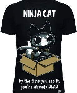 CUPCAKE CULT Cats Ninja Cat | T-SHIRT