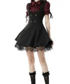 DARK IN LOVE All Academy Doll | DRESS -VERA’S EYECANDY Shop dark in love academy doll strap dress 3 c4820bde 48fd 4843 a504 5539d899bc84 700x700