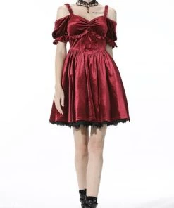 DARK IN LOVE All Bella [Red Velvet] | PARTY DRESS -VERA’S EYECANDY Shop dark in love bella red velvet party dress 3 d153c8ee f49f 44a0 a623 9fa0e6f34591 700x700