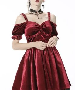 DARK IN LOVE All Bella [Red Velvet] | PARTY DRESS -VERA’S EYECANDY Shop dark in love bella red velvet party dress 4 8b6f6043 e29d 4bb5 aa9b 2e2cd7abf37a 700x700