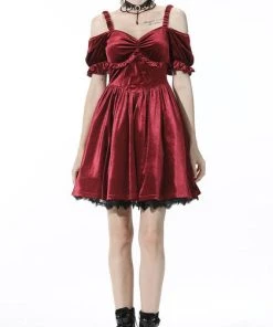 DARK IN LOVE All Bella [Red Velvet] | PARTY DRESS -VERA’S EYECANDY Shop dark in love bella red velvet party dress 8 656ff67d 4638 4bb4 8dee a0b047f951b4 700x700