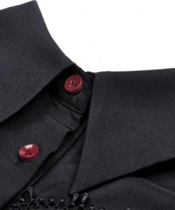 DARK IN LOVE All Emily Heart [Black/Red] | BUTTON-UP DRESS -VERA’S EYECANDY Shop dark in love gothic rope red heart button dress 12 6c55ad09 0b5d 4c38 89c3 fdad68ace9a0 700x700