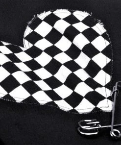 DARK IN LOVE All Cross My Heart | PLEATED SKIRT -VERA’S EYECANDY Shop dark in love heart check black white pleated skirt 11 f45aa58c 13b6 4ce9 b529 d17327370ba8 700x700