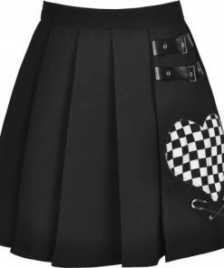 DARK IN LOVE All Cross My Heart | PLEATED SKIRT