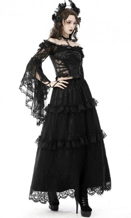 Shadow Temptress | BELL SLEEVE TOP DARK IN LOVE Lolita Shadow Temptress | BELL SLEEVE TOP -VERA’S EYECANDY Shop dark in love mesh bell lace cape 10 30d0407b 7912 4ad7 be83