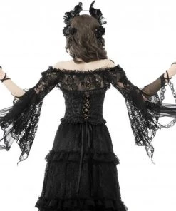 DARK IN LOVE Lolita Shadow Temptress | BELL SLEEVE TOP 4 DARK IN LOVE Lolita Shadow Temptress | BELL SLEEVE TOP -VERA’S EYECANDY Shop dark in love mesh bell lace cape 11 d3ea6166 327e 40e4 b5df c13c7b45861f 700x700