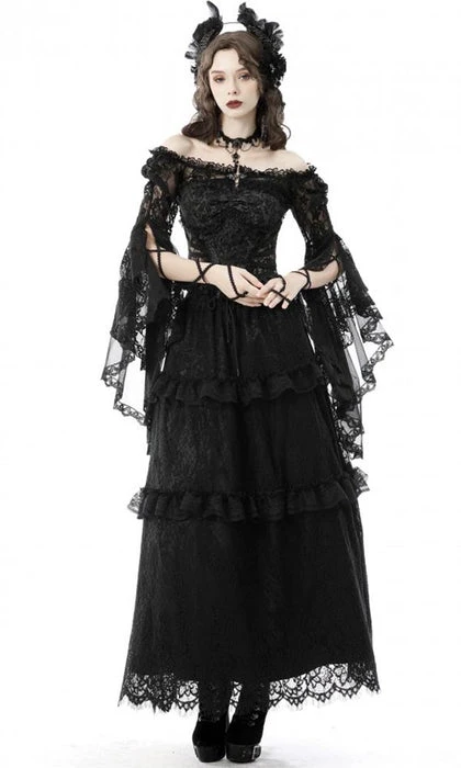 Shadow Temptress | BELL SLEEVE TOP DARK IN LOVE Lolita Shadow Temptress | BELL SLEEVE TOP -VERA’S EYECANDY Shop dark in love mesh bell lace cape 2 3288286e 6107 447e bf1e