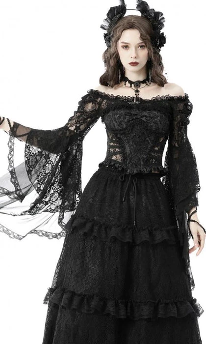 Shadow Temptress | BELL SLEEVE TOP DARK IN LOVE Lolita Shadow Temptress | BELL SLEEVE TOP -VERA’S EYECANDY Shop dark in love mesh bell lace cape 4 8604fbd1 5116 4625 8cea