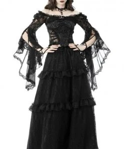 DARK IN LOVE Lolita Shadow Temptress | BELL SLEEVE TOP 9 DARK IN LOVE Lolita Shadow Temptress | BELL SLEEVE TOP -VERA’S EYECANDY Shop dark in love mesh bell lace cape 6 8274410b 1678 489a 826a f12c9457d014 700x700