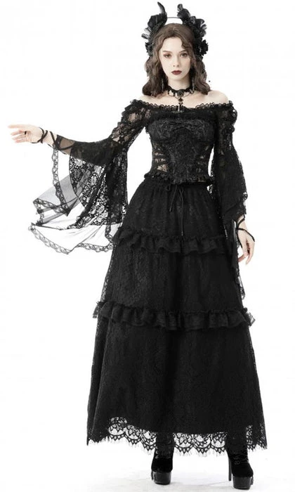 Shadow Temptress | BELL SLEEVE TOP DARK IN LOVE Lolita Shadow Temptress | BELL SLEEVE TOP -VERA’S EYECANDY Shop dark in love mesh bell lace cape 8 8b601a83 870a 46cd a694