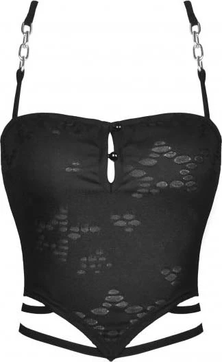 Lara | HALTER TOP DARK IN LOVE Punky Colour Lara | HALTER TOP -VERA’S EYECANDY Shop dark in love punk thru hole fabric halter top 18 b2bb76f3 9fcf 4e2e a08e