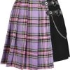 DARK IN LOVE Kawaii Purple Checked | PLEATED SKIRT -VERA’S EYECANDY Shop dark in love purple checked pleated skirt 1 bd4881eb 58c0 4775 a49b 71bb4ef4f3c1 700x700