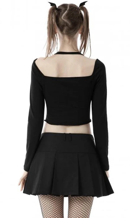 Rock Chain | PLEATED MINI SKIRT* DARK IN LOVE Punky Colour Rock Chain | PLEATED MINI SKIRT* -VERA’S EYECANDY Shop dark in love rock chain pleated mini skirt 3 91a05acf 7660 4743 8066