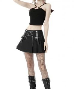 DARK IN LOVE Punky Colour Rock Chain | PLEATED MINI SKIRT* 9 DARK IN LOVE Punky Colour Rock Chain | PLEATED MINI SKIRT* -VERA’S EYECANDY Shop dark in love rock chain pleated mini skirt 7 a49f3f91 54c8 4946 b9a9 d330e8862240 700x700