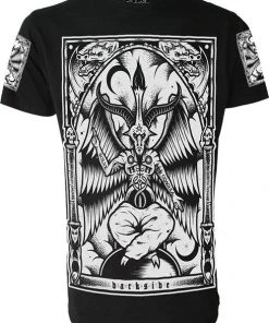 DARKSIDE CLOTHING Mens Clothing Baphomet | T-SHIRT