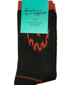 ECTOGASM Halloween Gray Jack-O-Lantern Pumpkin | SOCKS -VERA’S EYECANDY Shop ectogasm gray jack o lantern pumpkin socks 4 17cb6273 8c66 4330 876e 1560bfd3dfef 700x700