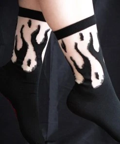 ECTOGASM All Sheer Flame [Black] | SOCKS -VERA’S EYECANDY Shop ectogasm sheer flame black socks 3 4c2cace3 ddf7 4fba 9d30 ecd54d4b0c18 700x700