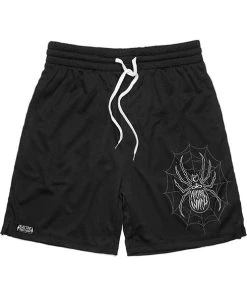 ELECTRIC WITCH Mens Clothing Cobwebs | GYM SHORTS