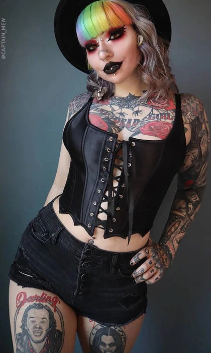 Bat Wing | CORSET TOP FOREST INK Bats Bat Wing | CORSET TOP -VERA’S EYECANDY Shop forest ink bat wing corset top 3 b6da1f5a 8dca 40eb 9fbe