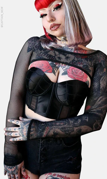 Helena Fishnet Super | CROP TOP FOREST INK All Helena Fishnet Super | CROP TOP -VERA’S EYECANDY Shop forest ink helena fishnet super crop top 1 2f81e78e 3cb2 47a8 aed9