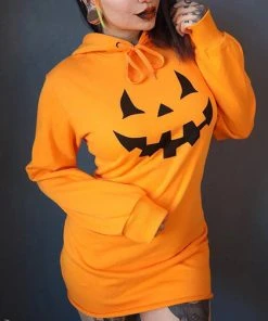 FOREST INK Halloween Haunted Hallows | HOODIE DRESS* -VERA’S EYECANDY Shop forest ink jack o lantern hoodie dress 3 e797b98d 35f3 4883 8c2a d7fce7091745 700x700