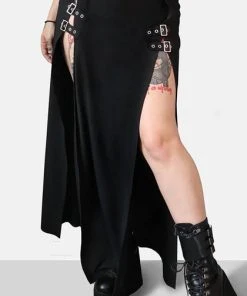 FOREST INK Grunge M-Line | BUCKLE SKIRT