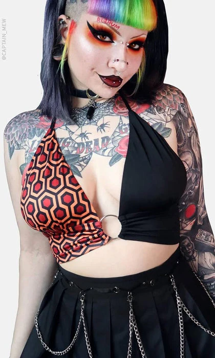 FOREST INK All Overlook O-ring | HALTER TOP - Image 2