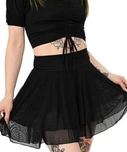 FOXBLOOD All Amy | MESH SKIRT`