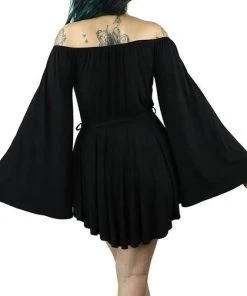 FOXBLOOD All Annabelle | BELL SLEEVE ROMPER` -VERA’S EYECANDY Shop foxblood annabelle bell sleeve romper 2 42c9a031 ede8 4df9 8590 8414748666c2 700x700