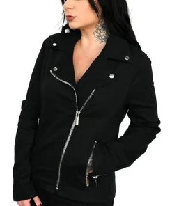 FOXBLOOD Mens Clothing Denim | MOTO JACKET**