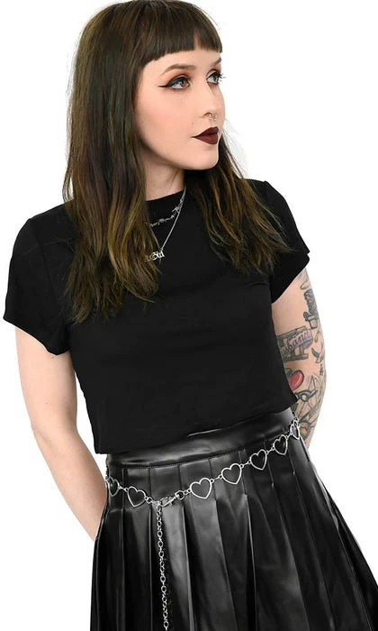 FOXBLOOD All Easy | CROP TEE` 3 FOXBLOOD All Easy | CROP TEE`
