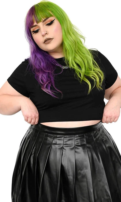 FOXBLOOD All Easy | CROP TEE` 4 FOXBLOOD All Easy | CROP TEE` - Image 2