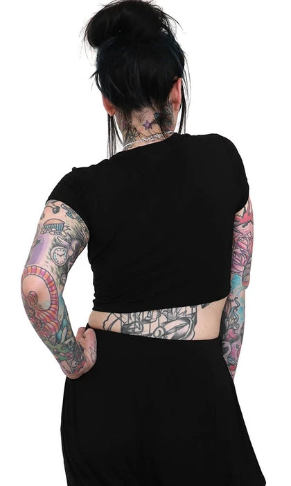 FOXBLOOD All Easy | CROP TEE` 6 FOXBLOOD All Easy | CROP TEE` - Image 4