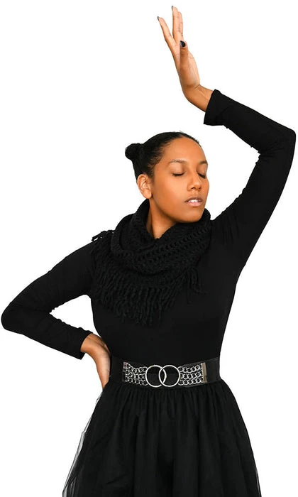 All Foxblood | CROP LONG SLEEVE T-SHIRT - Image 4