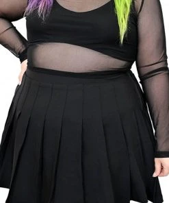 FOXBLOOD All Gogo | PLEATED SKIRT -VERA’S EYECANDY Shop foxblood gogo pleated skirt 2 3693d871 61fd 4d33 93ee 83a5477c74ca 700x700