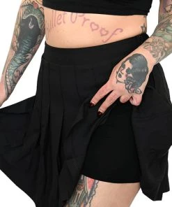 FOXBLOOD All Gogo | PLEATED SKIRT -VERA’S EYECANDY Shop foxblood gogo pleated skirt 3 58342c3e 8f2d 47cd b10c a445cf18730c 700x700