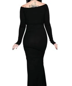 FOXBLOOD All Morticia | MAXI DRESS` -VERA’S EYECANDY Shop foxblood morticia maxi dress 4 f3f7a08b 1032 4845 b2b4 eb1a660c7892 700x700