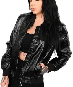 FOXBLOOD Punky Colour PVC Crackle | BOMBER JACKET* 8 FOXBLOOD Punky Colour PVC Crackle | BOMBER JACKET* -VERA’S EYECANDY Shop foxblood pvc crackle bomber jacket 2 06474fea f202 4846 91cd 9c96fbcd12ec 700x700